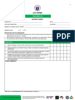 Appendix 3C COT RPMS Rating Sheet For T I III For SY 2021 2022 in The Time of COVID 19 BLANK FORM PDF