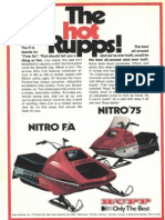 1975 Rupp Nitro Fa & FC Brochure