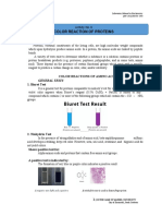 Laboratory Activity 4 Proteins