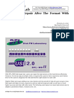 Bad Sector Repair After Format Fail With DFL WDII PDF