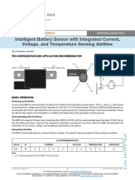 Intelligent Battery Sensor