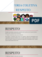 TUTORIA COLETIVA - Respeito