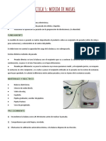 Práctica 5 - Medida de Masas