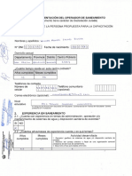 Ficha Del Operador de Saneamiento