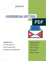 Commercial Letters