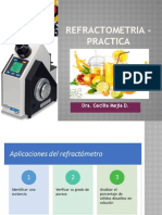 Refractometría Práctica