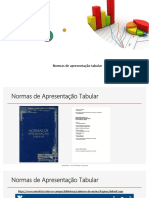 Normas de Apresentação Tabular