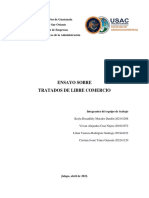 Ensayo Tratados de Libre Comercio PDF