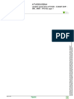 Schneider Electric ATV630U55N4 Datasheet