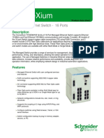 TCSESM Managed Switch 16p