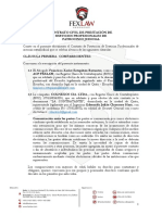 Contrato Civil de Prestación de Servicios Legales Fexlaw - Colnexos 9-01-23 PDF