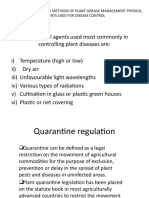 Physical and Legislative Methods of Plant Disease Management