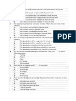 English Mid Test Questions XL