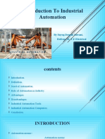 Introduction To Industrial Automation - PPTM