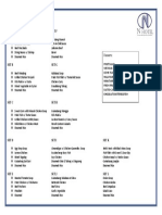 Buffet Menu (SEMINAR)