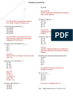 Numerical Reasoning