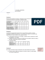 Secuencia Didáctica Proporcionalidad