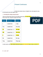 UVIC SIMPLE PRESENT and PRES. CONT. COMPLETE NATIMUS