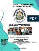 Universidad Autonoma Gabriel Rene Moreno Antropologia PDF