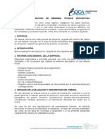 Guia para La Elaboracion de Memoria Tecnico Descriptiva PC Boca Del Rio PDF