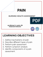 NCM101J - Nursing Health Assessment - Week 4 PDF