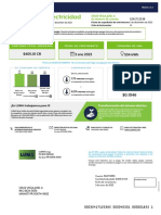 Su Factura de Electricidad: $405.01 CR 3 Ene 2023 534 KWH