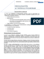 Tema 12. Consolidación, Atelectasia y Nódulo Pulmonar FINAL