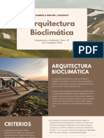 Arquitectura Bioclimática