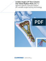 VA LCP Two Column Distal Radius Plate 2.4mm PDF