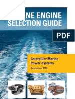 Cat Marine Engine Selection Guide