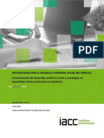 Plantilla METODOLOGÍAS PARA EL DESARROLLO PERSONAL - SOCIAL DEL PÁRVULO 13.02.2023