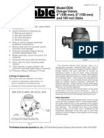 Reliable Deluge Valve Model DDX