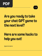 Ready To Take Your Chat GPT Game To The Next Level