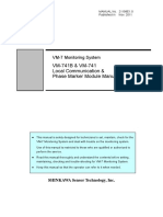 VM-741B & VM-741 Local Communication & Phase Marker Module Manual