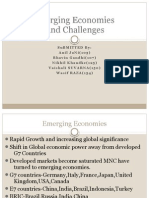 Emerging Economies and Challenges