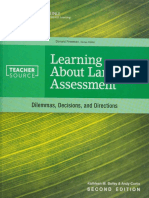 Learning About Language Assessment - Dilemmas, Decisions, and Directions, Second Edition PDF