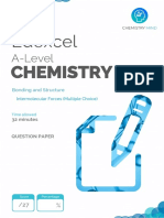 Intermolecular Forces (Multiple Choice) QP PDF