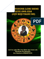 Iwe Itosana Lori Isemi Aiye Eda-1