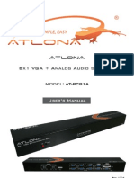 Atlona: 8X1 Vga + Analog Audio