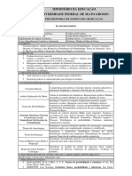 Plano de Ensino - Eng. de Controle e Automação 