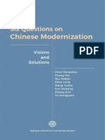 Six Questions On Chinese Modernization