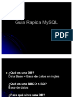 Guia Rapida MySQL