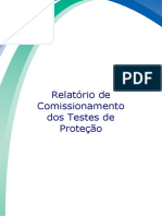 Relatório Dos Testes de Proteção PDF