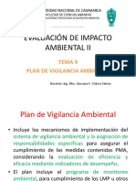 13° TEMA. Plan de Vigilancia Ambiental PDF