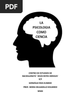 La Psicologia Como Ciencia