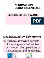 Lesson 03. Software