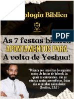 As 7 Festas Bíblicas Apontamento para A Volta de Yeshua