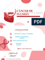 Cáncer de Pulmón Epidemiología