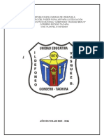 Acuerdos de Convivencia Ivb 2015-2016