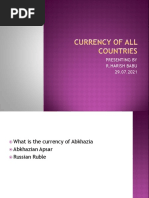 Currency of All Countries PDF